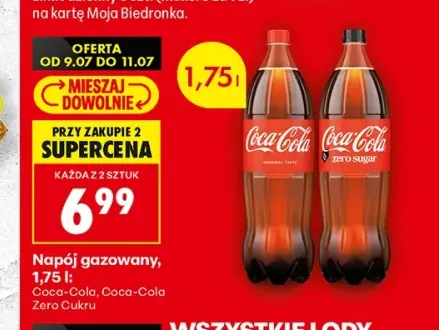 Napój gazowany Coca-Cola Original Taste +1 wariant