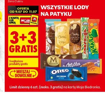 Lody na patyku +8 wariantów