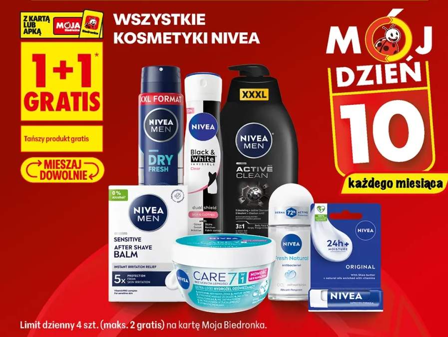 Dezodorant w sprayu Nivea Men Dry Fresh +7 wariantów