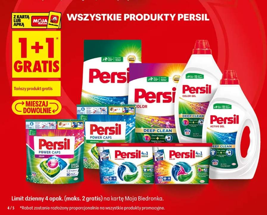 Produkty Persil +7 wariantów