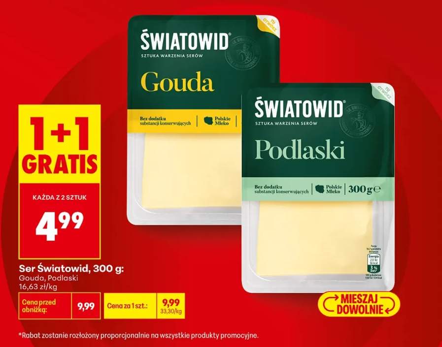 Ser Gouda Światowid +1 wariant
