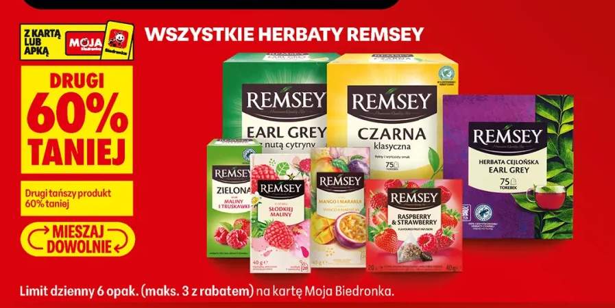 Herbaty Remsey +7 wariantów