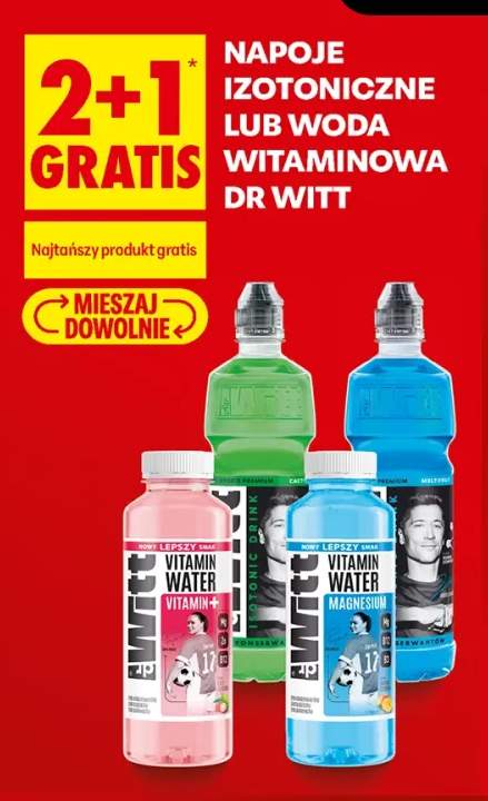 Woda witaminowa Dr Witt Vitamin+ +3 warianty