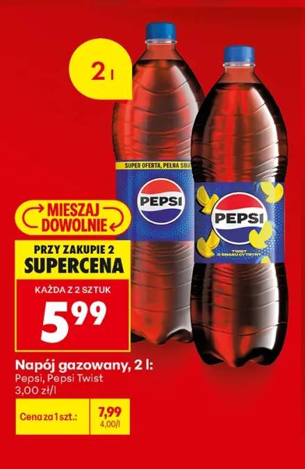 Napój gazowany Pepsi +1 wariant