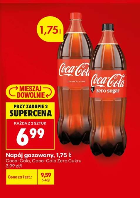 Napój gazowany Coca-Cola +1 wariant