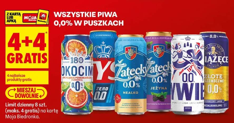 Piwa w puszkach +6 wariantów