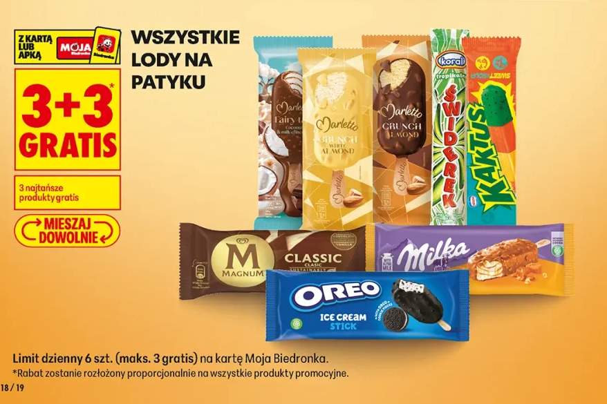 Lody na patyku +8 wariantów