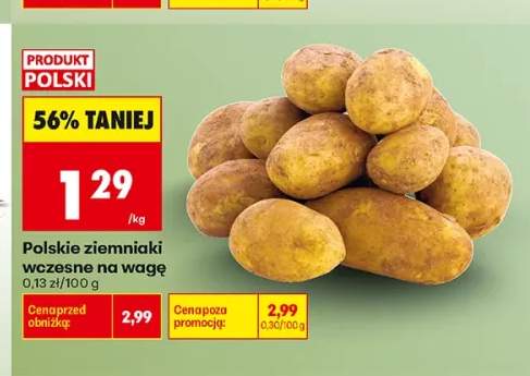 Ziemniaki wczesne polskie