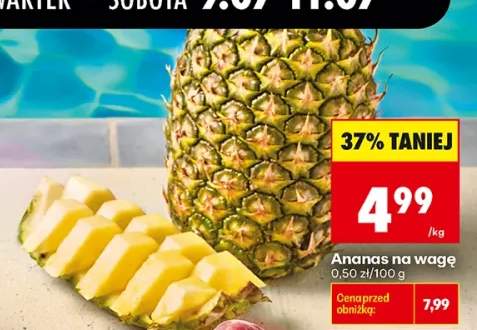 Ananas na wagę