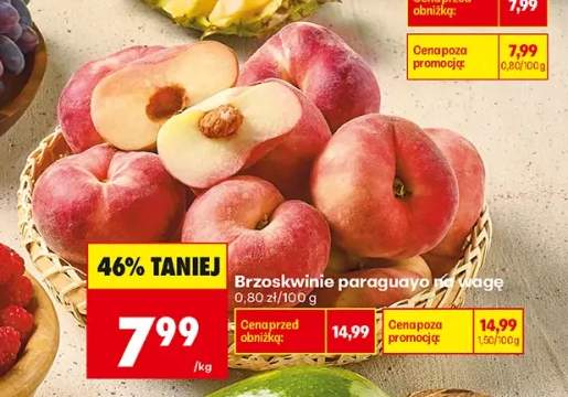 Brzoskwinie paraguayo na wagę