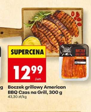 Boczek grillowy American BBQ Czas na Grill
