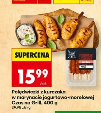 Polędwiczki z kurczaka w marynacie jogurtowo-morelowej Czas na Grill