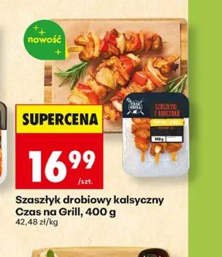 Szaszłyk drobiowy klasyczny Czas na Grill