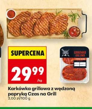Karkówka grillowa z wędzoną papryką Czas na Grill
