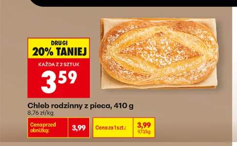 Chleb rodzinny z pieca