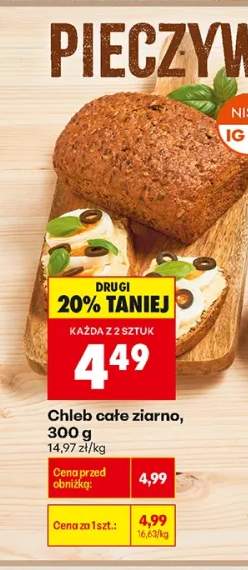 Chleb całe ziarno