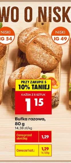 Bułka razowa