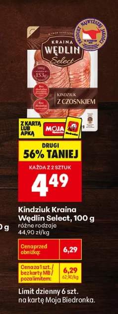 Kindziuk Kraina Wędlin Select