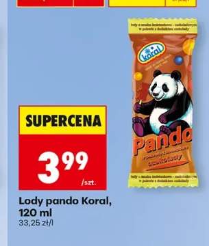 Lody pando Koral