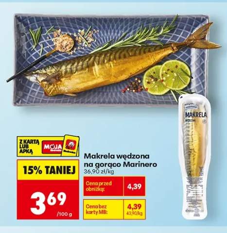 Makrela wędzona na gorąco Marinero
