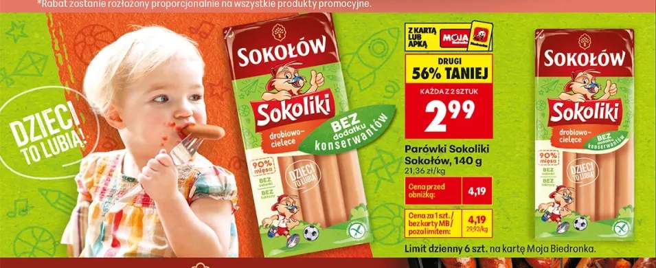 Parówki Sokoliki Sokołów