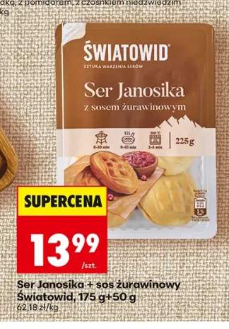 Ser Janosika z sosem żurawinowym Światowid