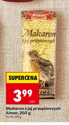 Makaron z jaj przepiórczych Almar