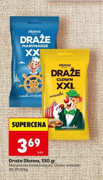 Draże Marynarze śmietankowe Skawa +1 wariant