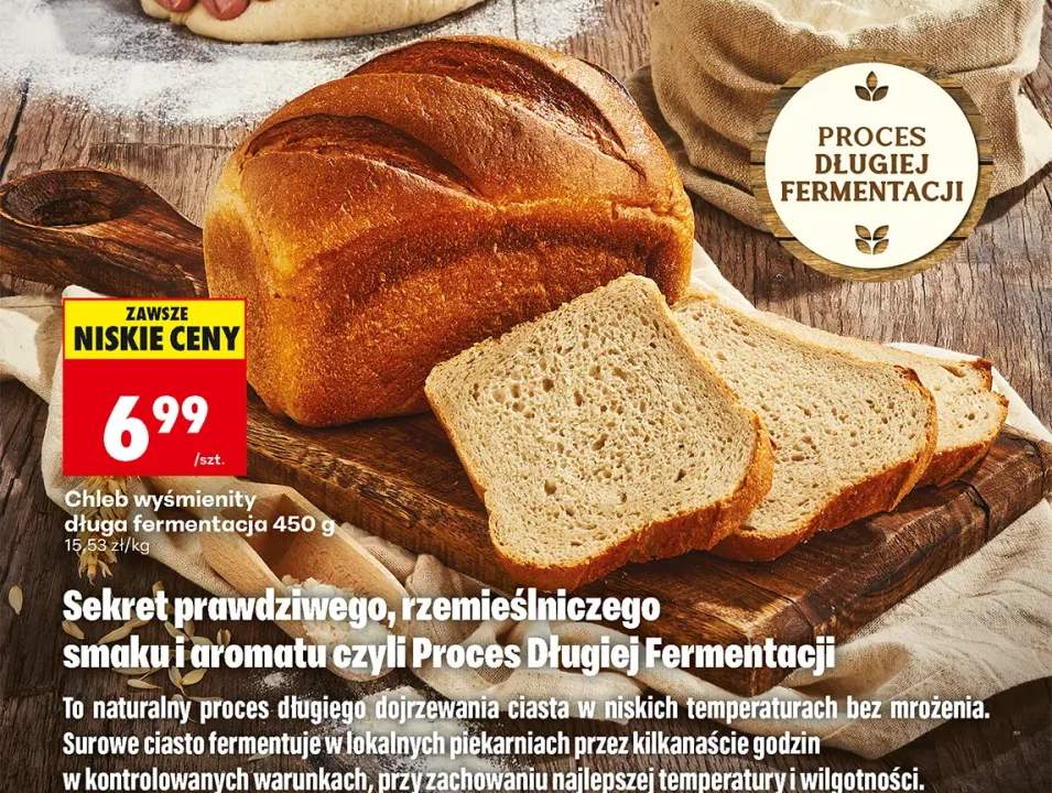 Chleb wyśmienity długa fermentacja