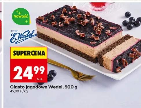 Ciasto jagodowe E.Wedel