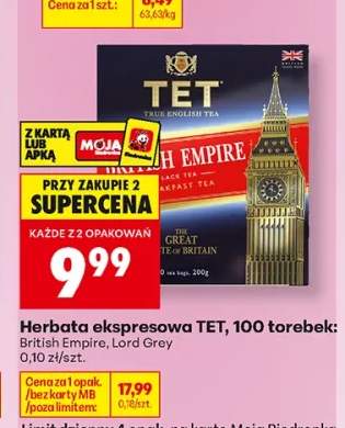 Herbata ekspresowa TET British Empire +1 wariant