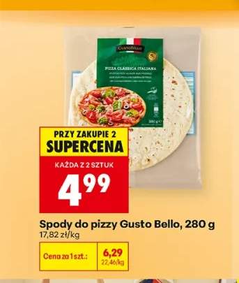 Spody do pizzy Gusto Bello
