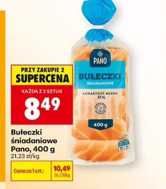 Bułeczki śniadaniowe Pano