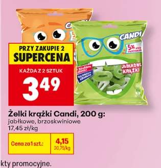 Żelki krążki jabłkowe Candi +1 wariant