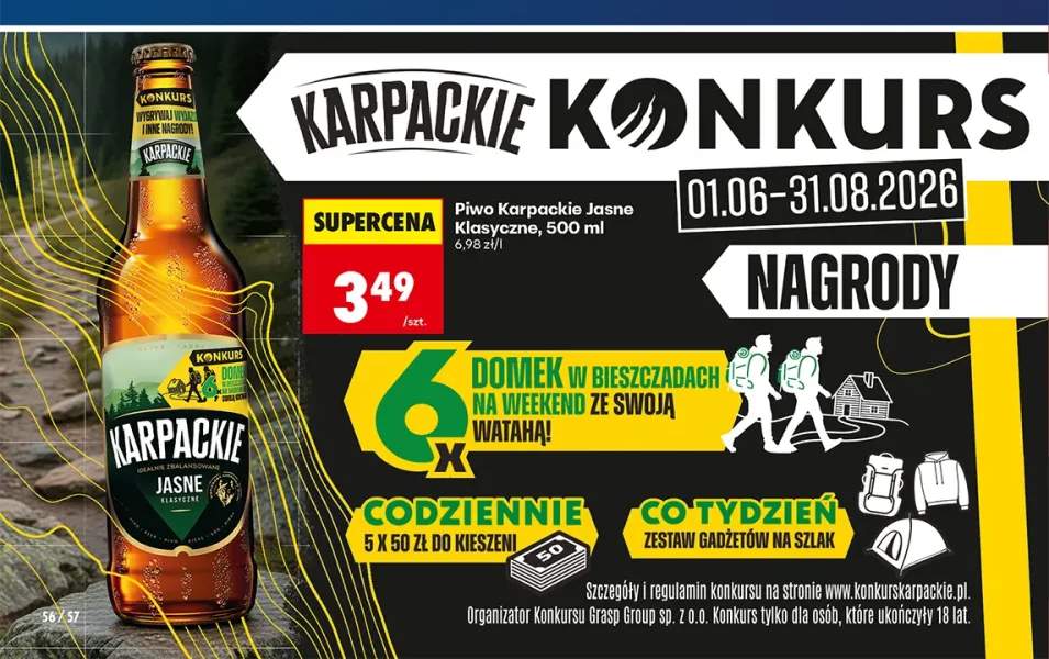 Piwo Karpackie Jasne Klasyczne