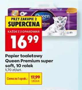 Papier toaletowy Queen Premium super soft