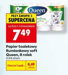 Papier toaletowy Rumiankowy soft Queen