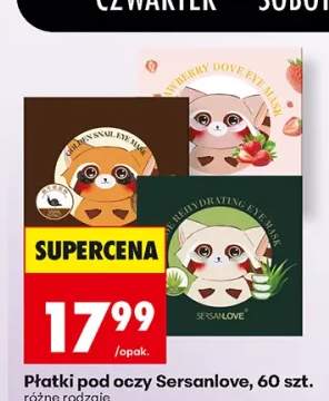 Płatki pod oczy Sersanlove
