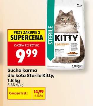 Sucha karma dla kota Sterile Kitty
