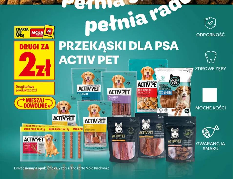 Przysmak dla psa Sushi Activ Pet +9 wariantów