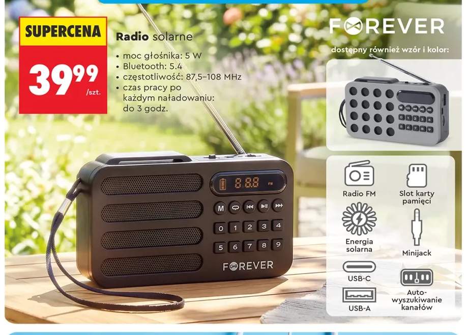 Radio solarne Forever