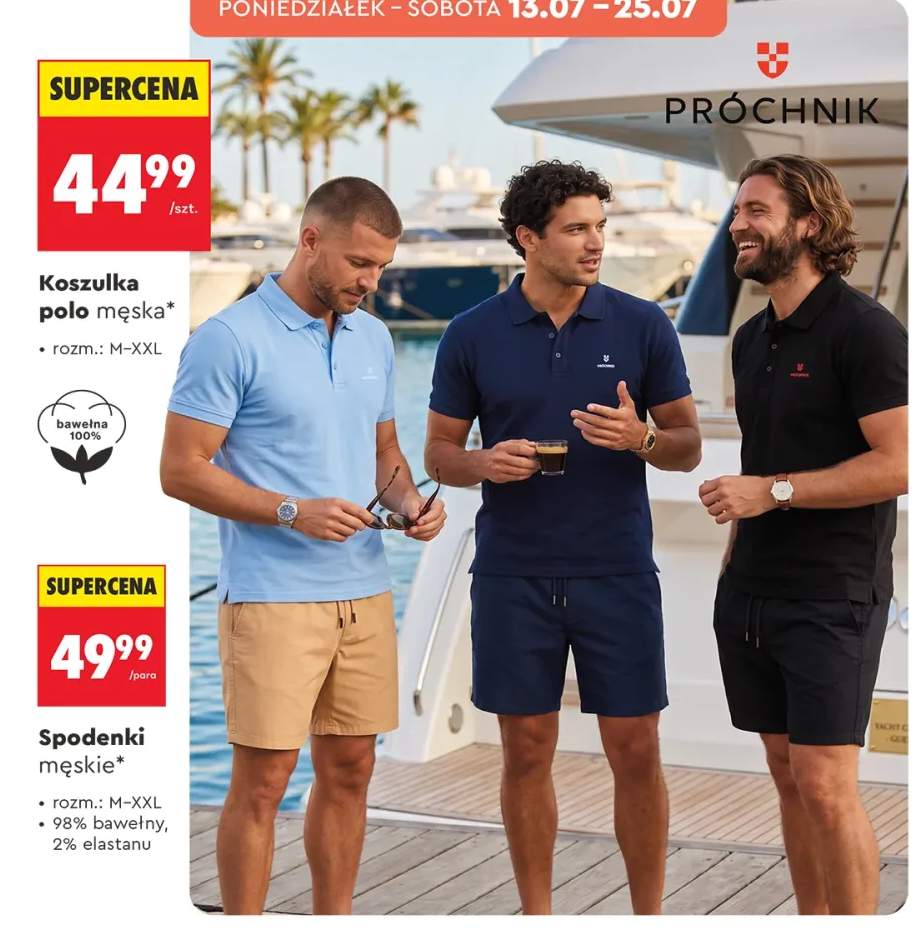 Spodenki męskie Próchnik