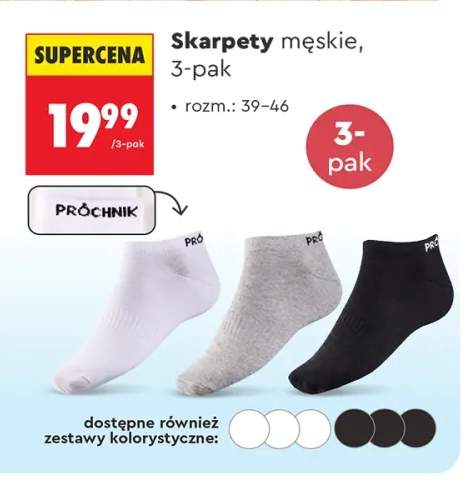 Skarpety męskie Próchnik 3-pak