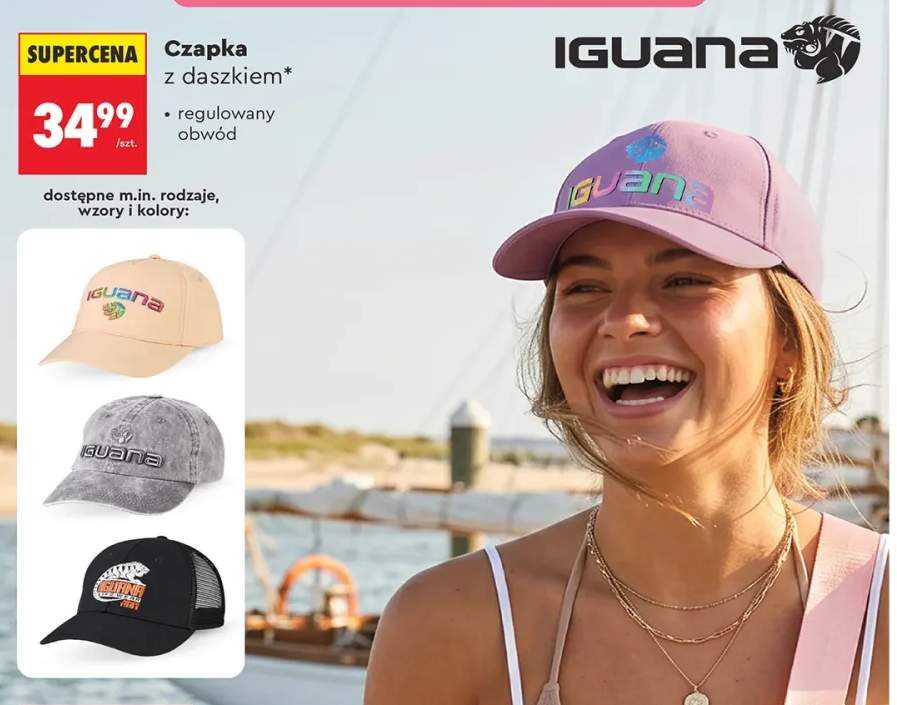 Czapka z daszkiem Iguana