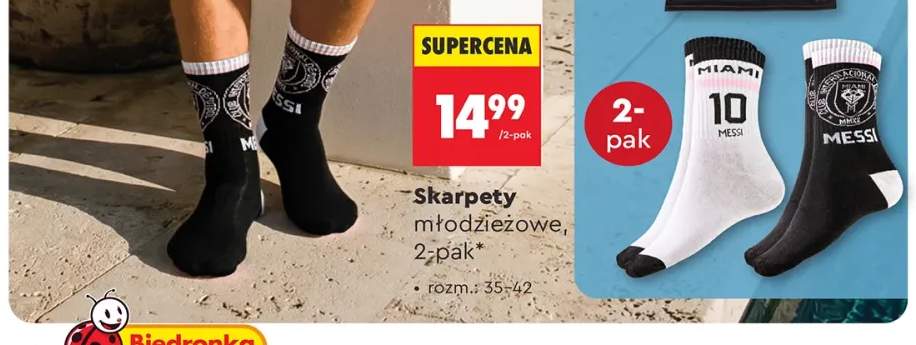 Skarpety młodzieżowe Inter Miami CF 2-pak