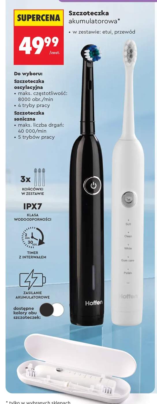 Szczoteczka oscylacyjna Hoffen +1 wariant