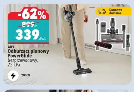 Odkurzacz pionowy bezprzewodowy Lafe PowerGlide