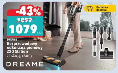 Bezprzewodowy odkurzacz pionowy Dreame Z20 Station