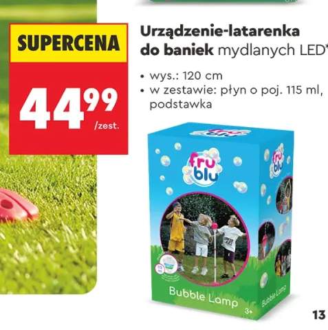 Urządzenie-latarenka do baniek mydlanych LED Fru Blu