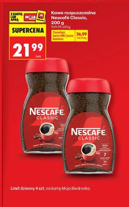 Kawa rozpuszczalna Nescafé Classic